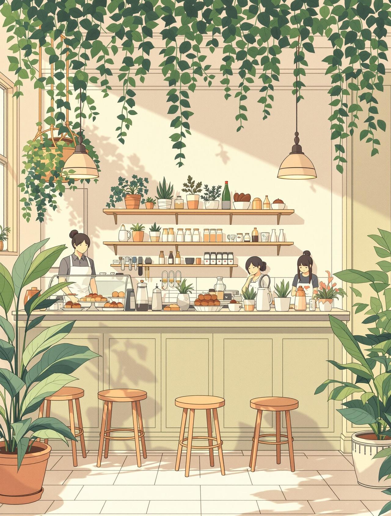 绿野咖啡馆 - KK漫画韩漫免费阅读连载作品封面