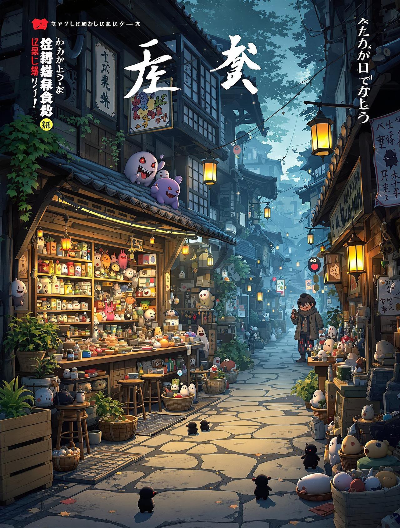 妖怪杂货铺 - KK漫画韩漫免费阅读连载作品封面